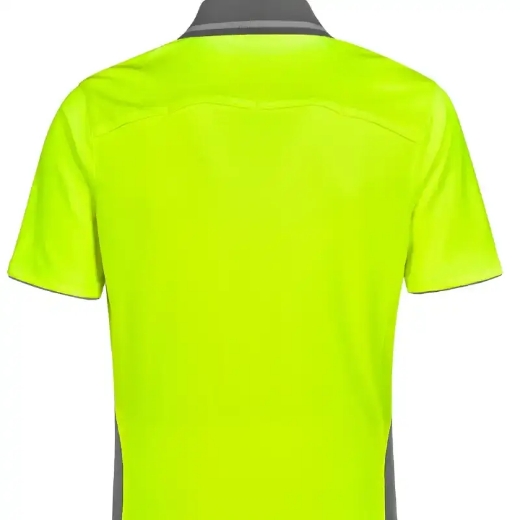 Picture of Winning Spirit, Unisex Hi-Vis Bamboo Charcoal SS Polo